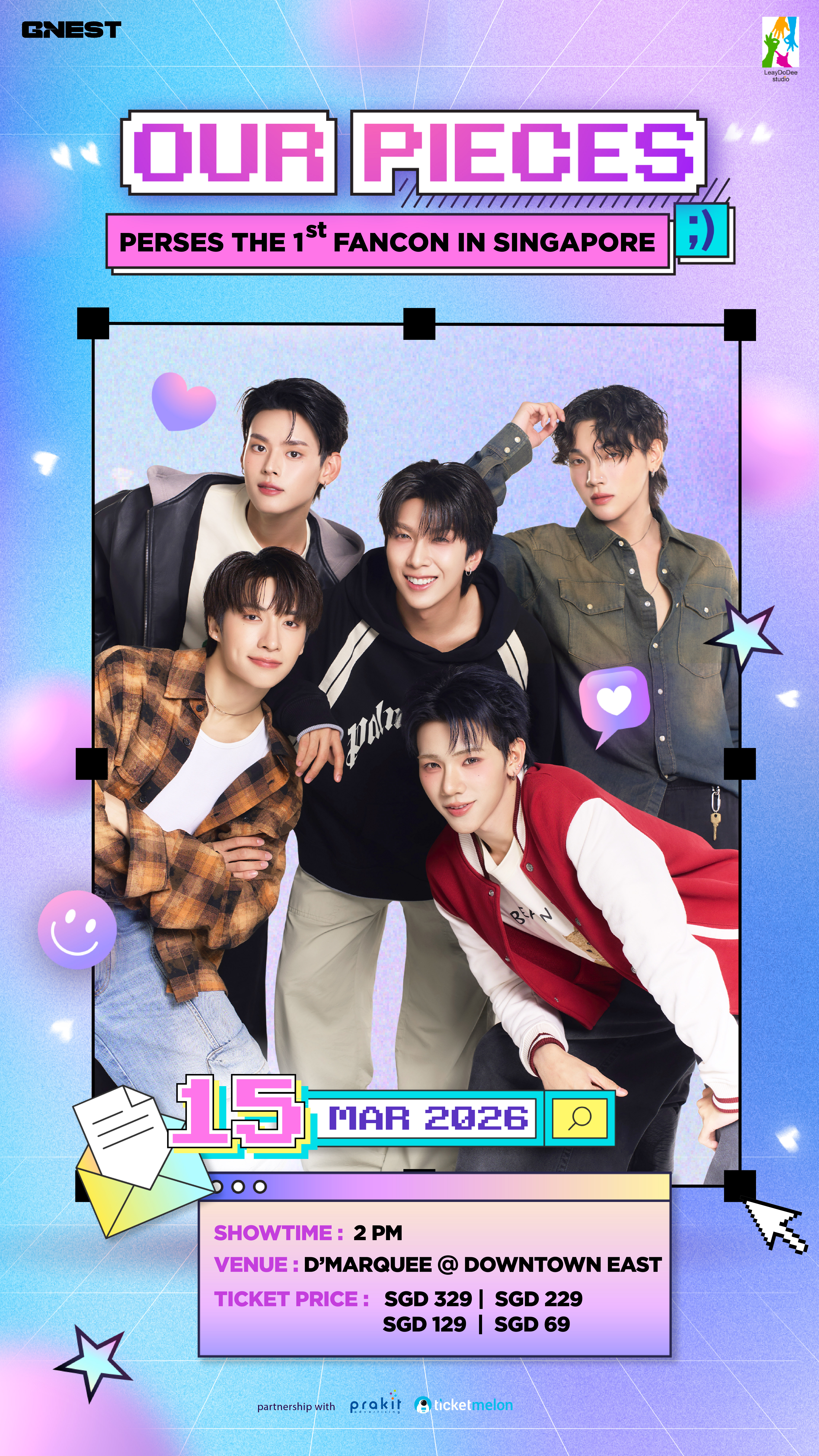 OUR PIECES – PERSES The 1st Fancon D'Marquee Downtown East