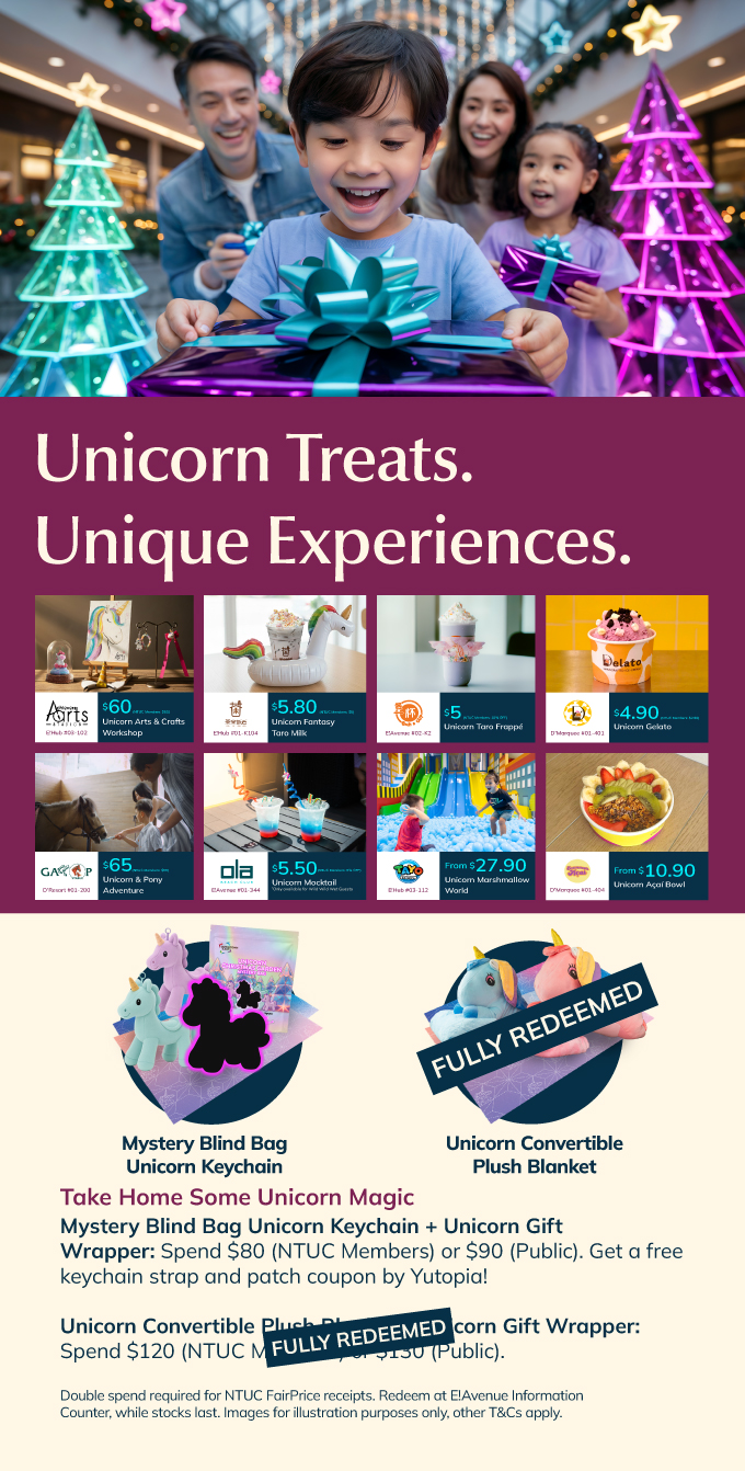 Downtown East Unicorn Christmas Garden