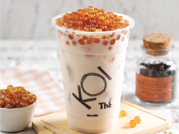 Golden Bubble milk tea