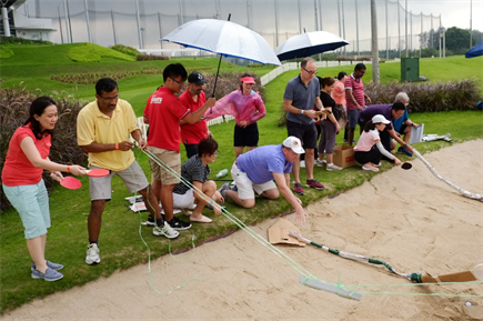 Golf Team Building